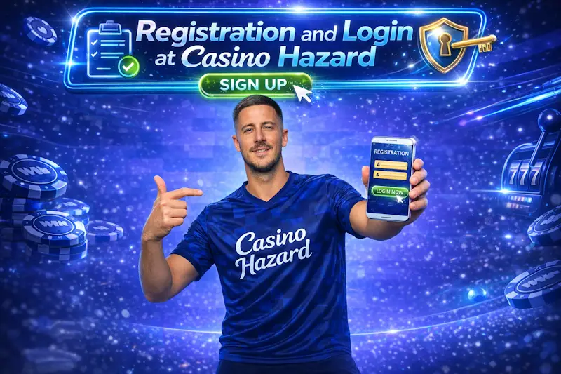 Registration and Login at Casino Hazard