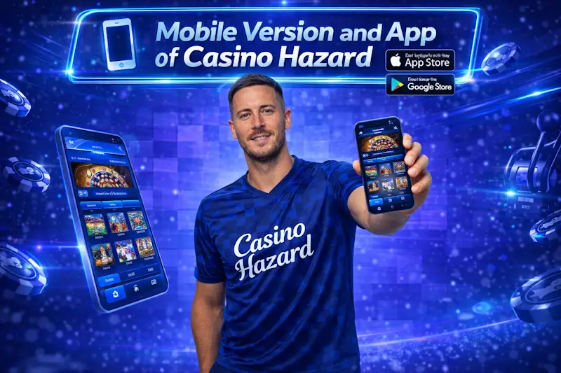 Mobile Version and App of Casino Hazard
